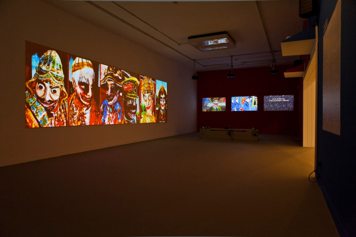Installation image of Federico Solmi: American Circus&nbsp;