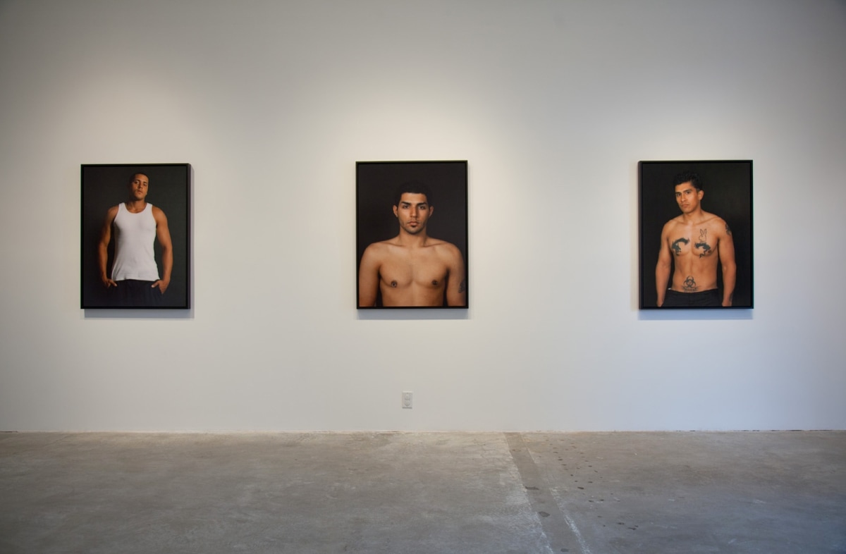 Installation View of Ken Gonzales-Day: Profiled | Hang Trees | Portraits