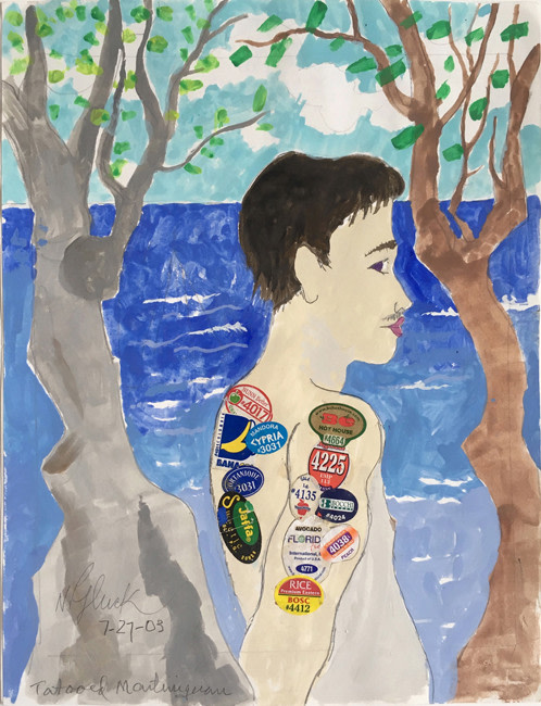 Young Tattooed Martiniquan,