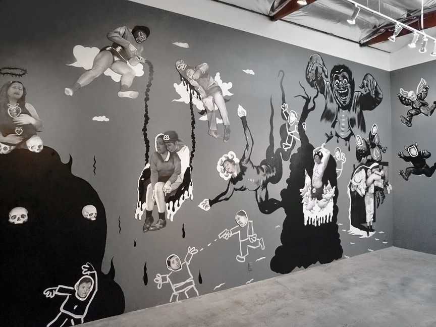 Installation View of Hugo Crosthwaite: Tijuanerias