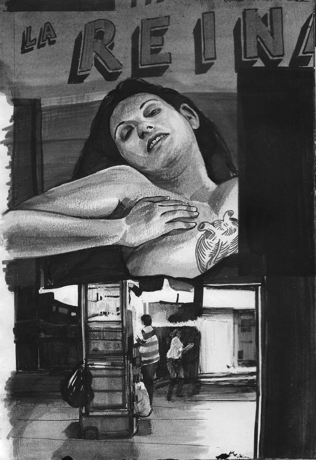 Hugo Crosthwaite Carpas Study, #1, 2013