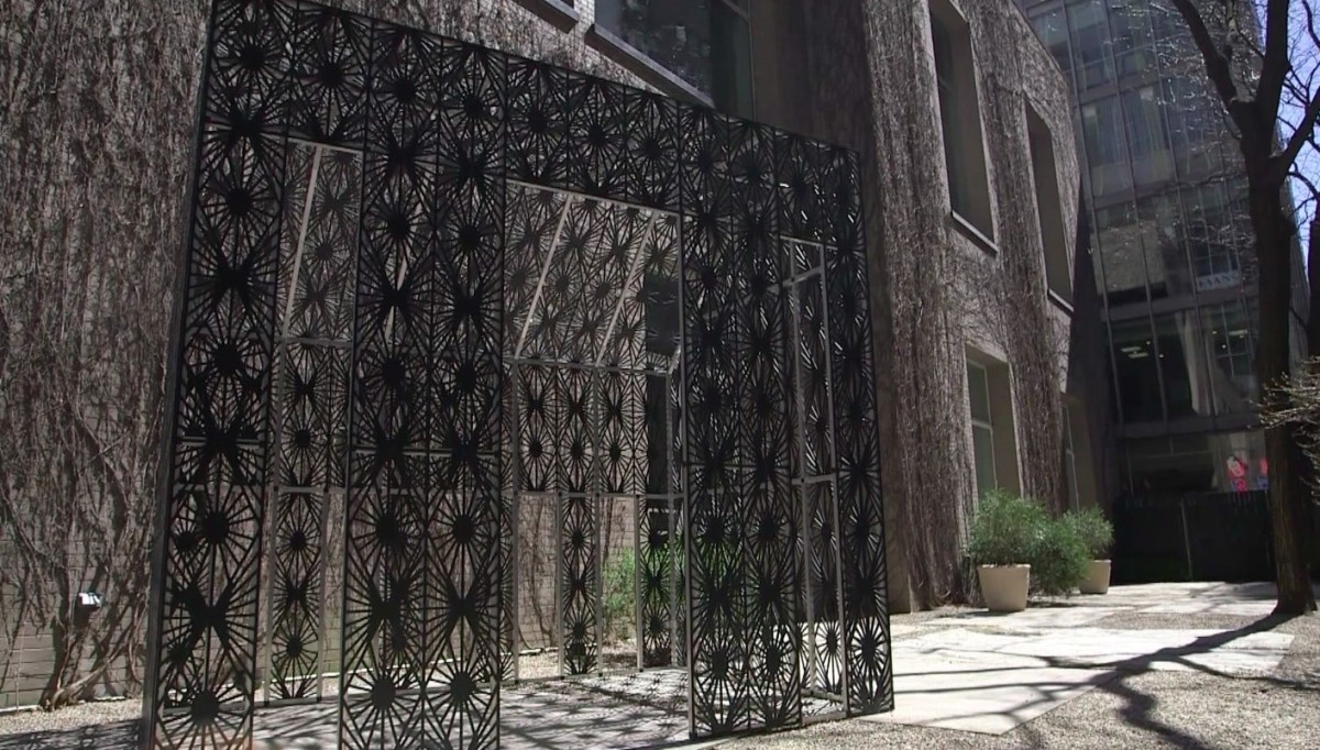 Installation view of&nbsp;Screenhouse&nbsp;at&nbsp;The Arts Club of Chicago&nbsp;