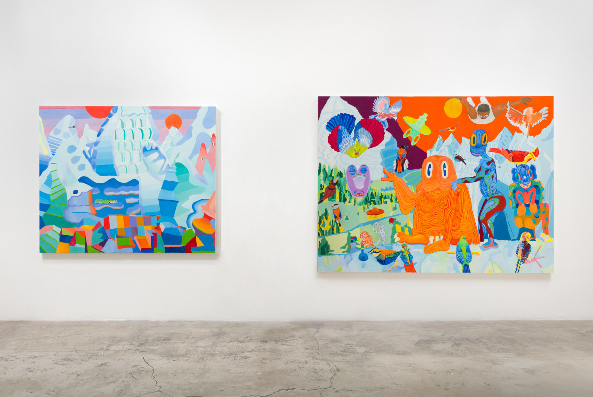 Installation View of PETER WILLIAMS:&nbsp;Black Universe. Photo by Michael Underwood.&nbsp;