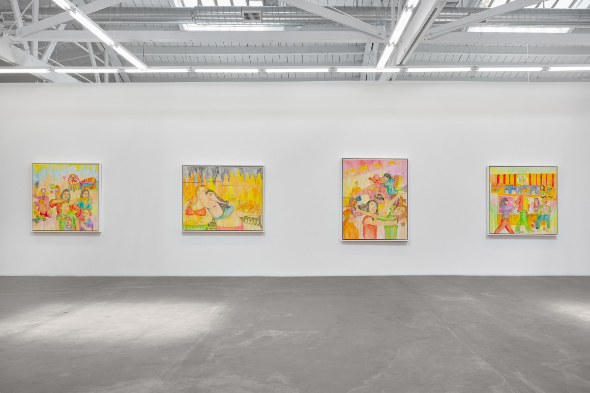 Installation view of&nbsp;KARLA DIAZ: Mujer Valiente y Los Diablitos (Brave Woman and The Little Devils), April 27 - May 8, 2024