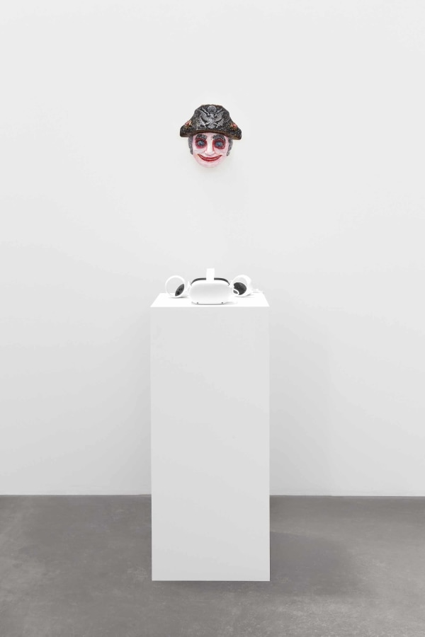 Installation view of Federico Solmi: The Bacchanalian Ones