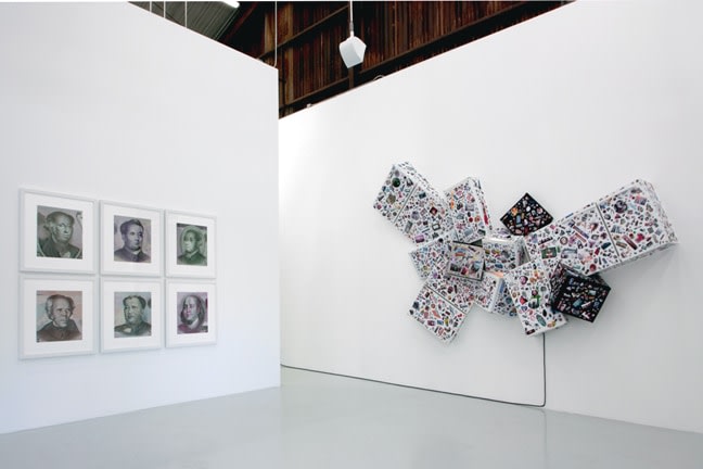 Installation View of Seth Augustine: MASH_UPS