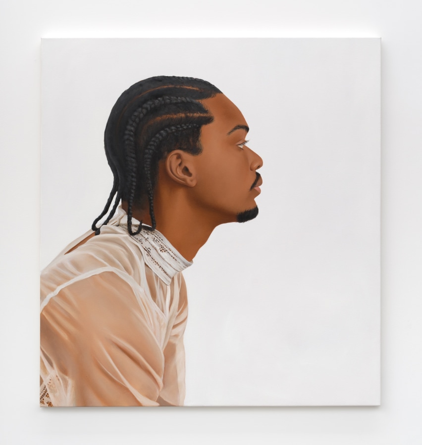 Gabriel Sanchez, Humberto, 2022, Oil on canvas, 50 x 46 in.