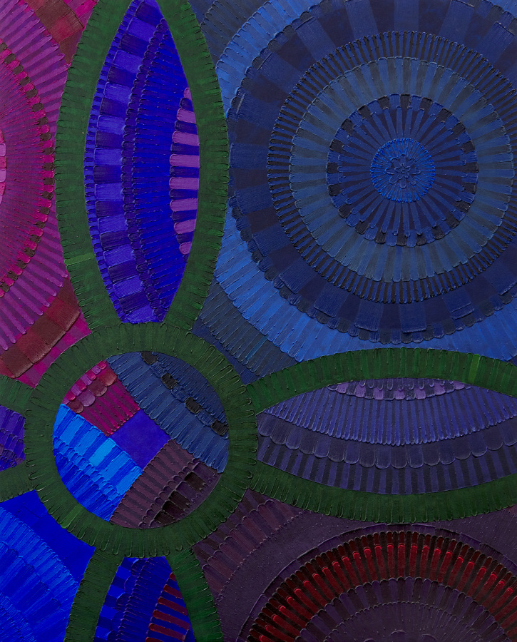 June Edmonds Benin Indigo, 2024