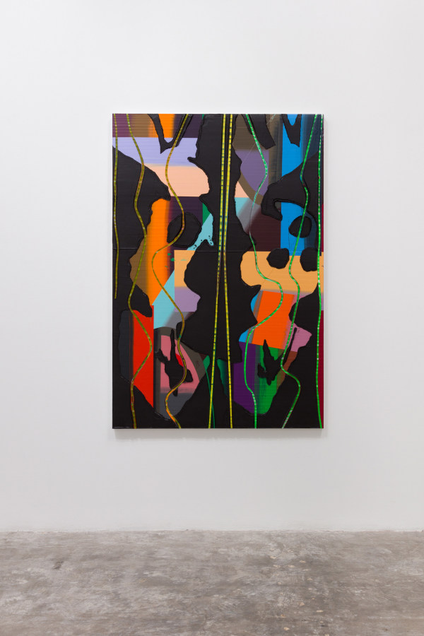 Installation View of Britton Tolliver: Bend To Play