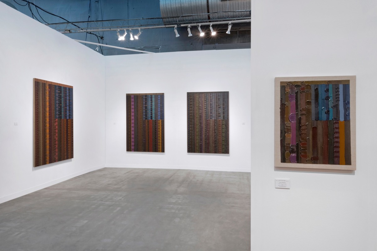Installation View of June Edmonds at The Armory Show (Pier 94, Booth 827).&nbsp;