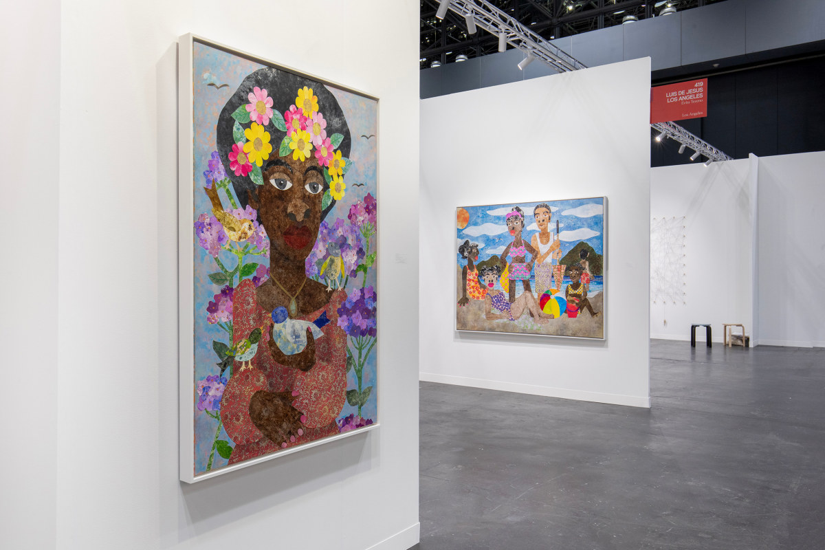 Evita Tezeno, The Armory Show 2025, Booth 419, installation view