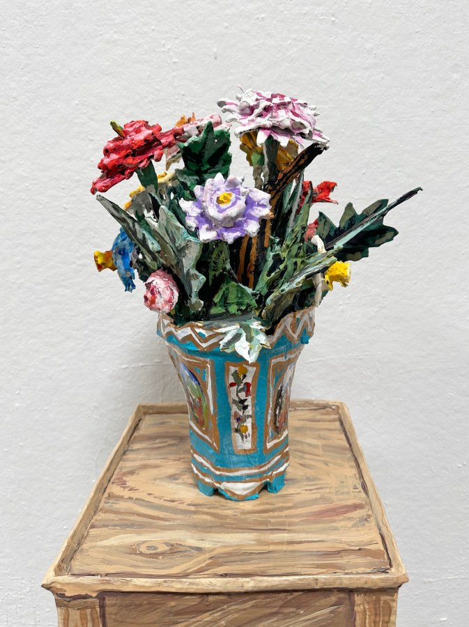 Jean Lowe Bouquet (Turquoise Sevres Vase), 2024