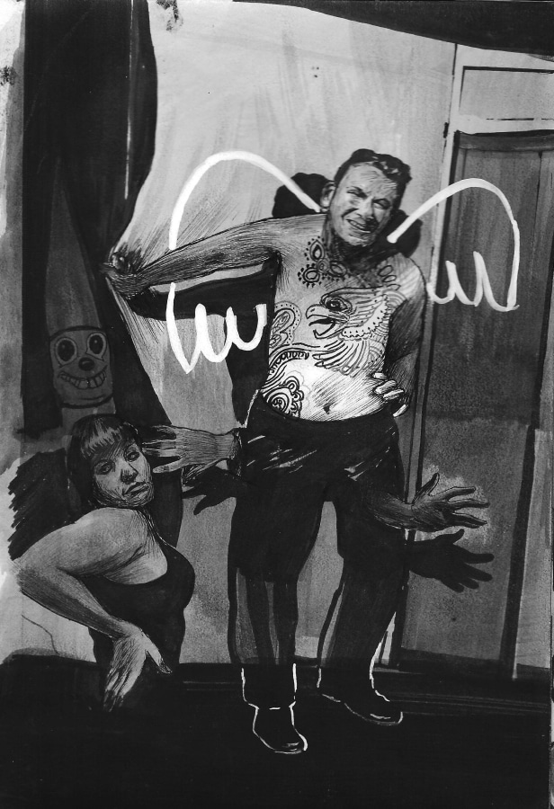 Hugo Crosthwaite Carpas Study, #12, 2013