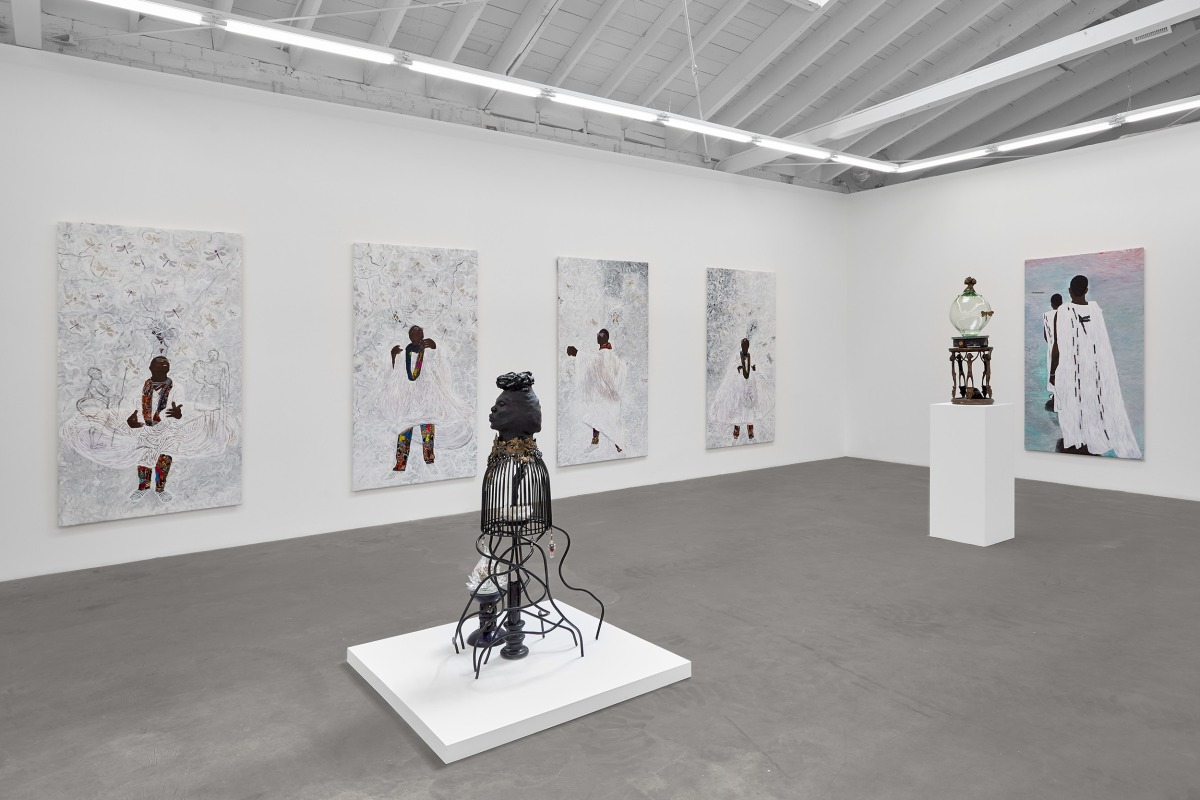 Installation view of YRNEH GABON:&nbsp;Spirit Leads Me, on view from February 24 - April 13, 2024