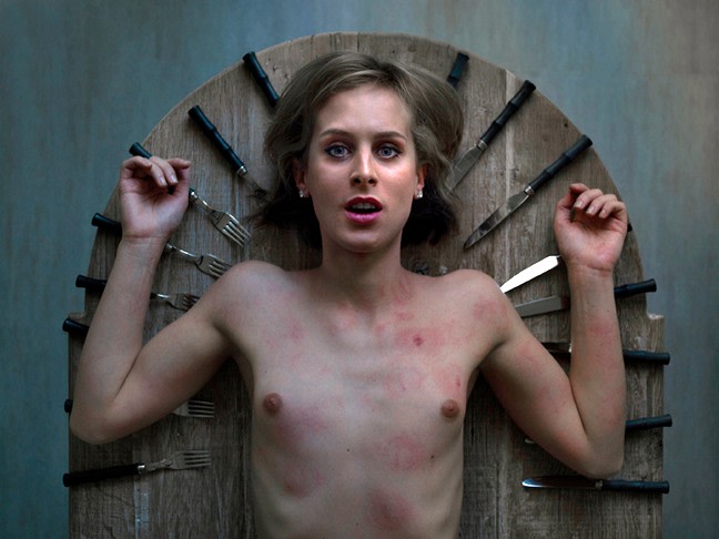 Zackary Drucker and Manuel Vason Collaboration #1, Milan, (This is the way I want to remember you)​, 2010 Duratrans on LED light box 36 x 24 in.