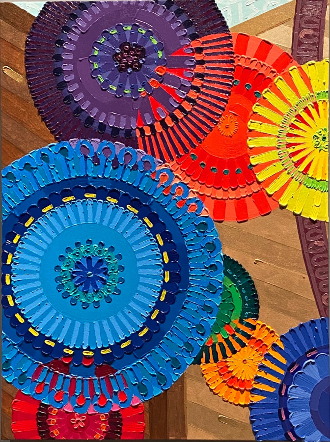 June Edmonds Made Light With Her Feathers, 2022