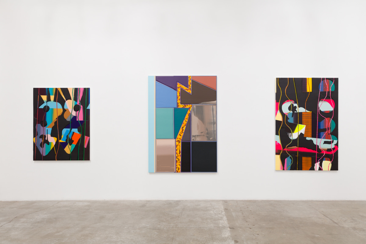 Installation View of Britton Tolliver: Bend To Play