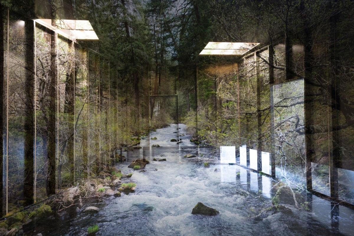 Installation View of Chris Engman: Refraction