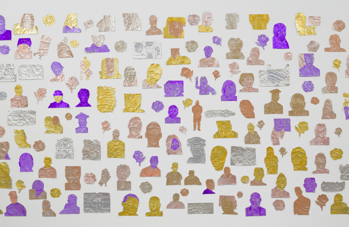 Edra Soto Let Love Win, 2020 (detail of installation)