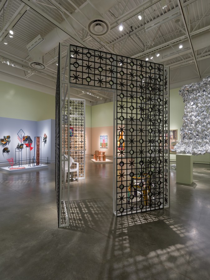 Instillation view of Through the Lattice, Surrey Art Gallery,&nbsp;January 21 - March 26, 2023