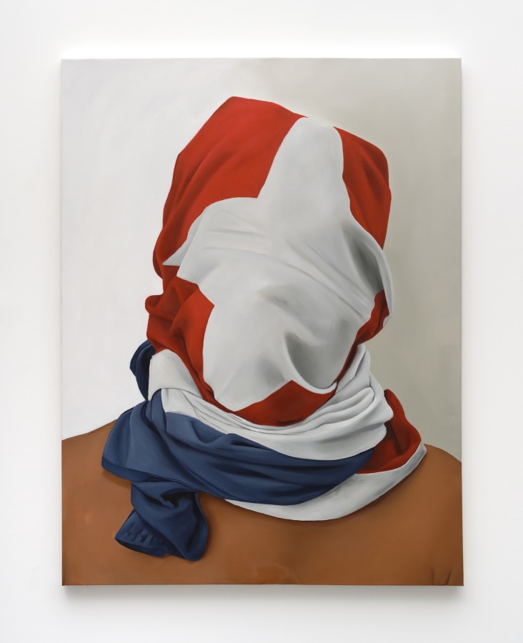 Gabriel Sanchez, Sin identidad, 2022, Oil on canvas, 58 x 44 in.