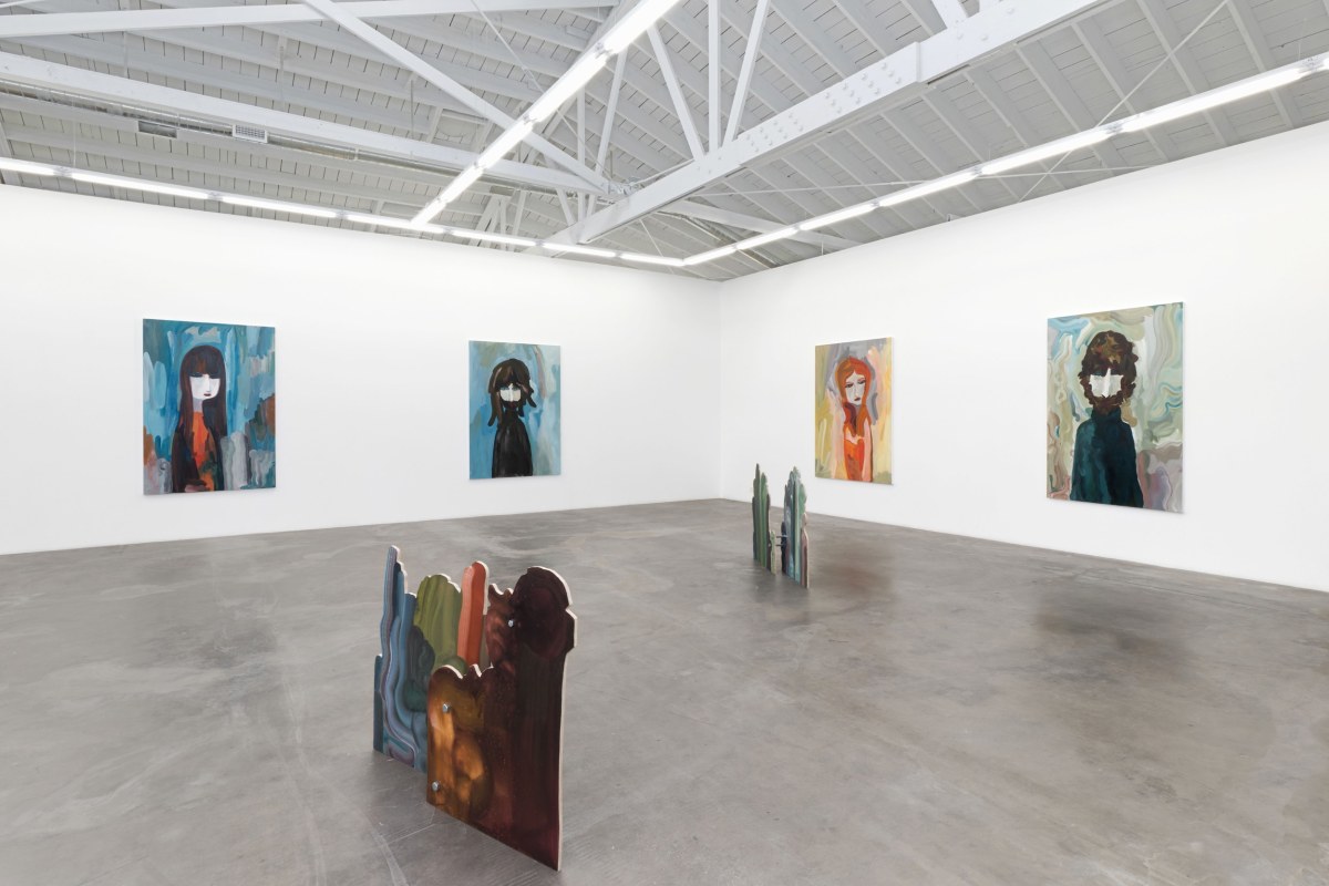 Installation view of Edie Beaucage,&nbsp;All Over the Time