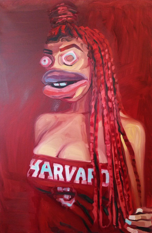 Caitlin Cherry Harvard, 2017 Oil on canvas