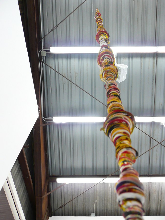 Installation View of Margie Livingston: Paint Objects