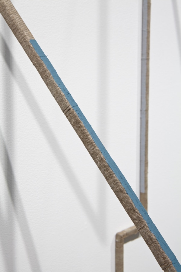 Installation View of Molly Larkey: THE NOT YET (or The Dictionary of Insubordinate Geometry)