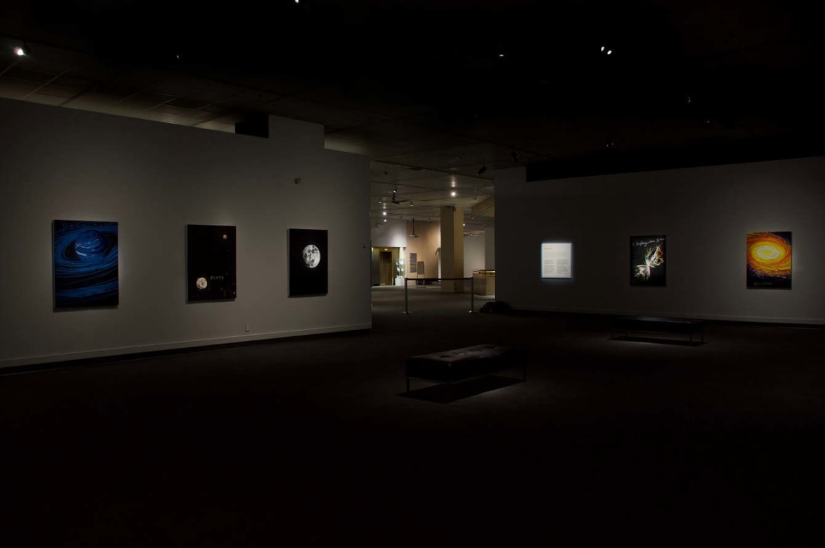 Installation view of Erik Olson&#039;s show&nbsp;Cosmos&nbsp;at Glenbow Museum.&nbsp;