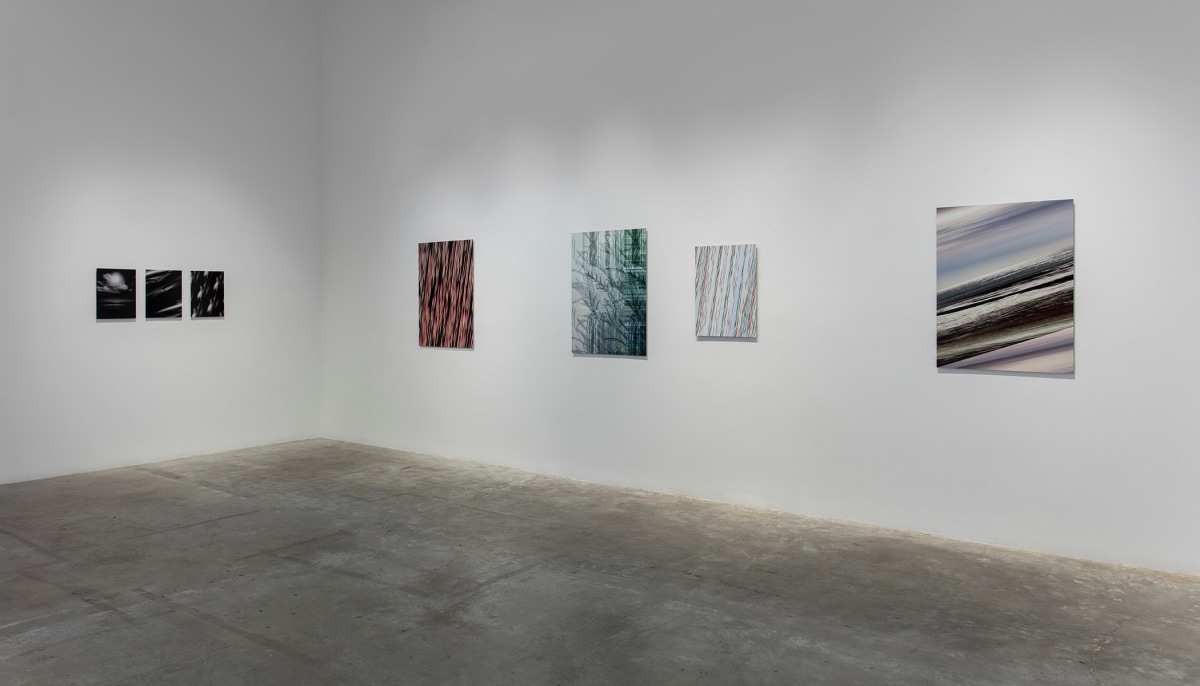 Installation View of Masood Kamandy: The Effect of Lightning on a Rainbow