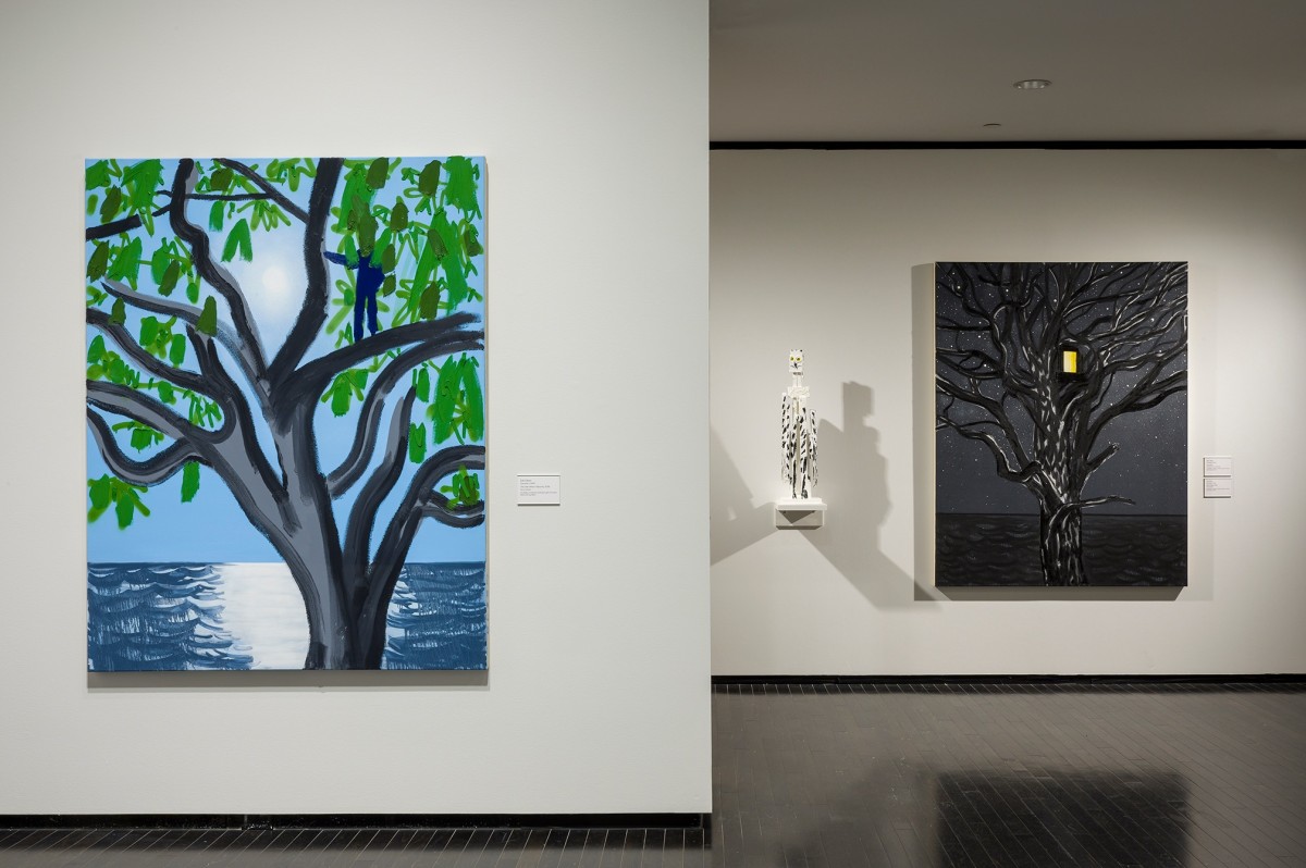 Installation view of Erik Olson in the Art Gallery of Alberta Permanent Collection