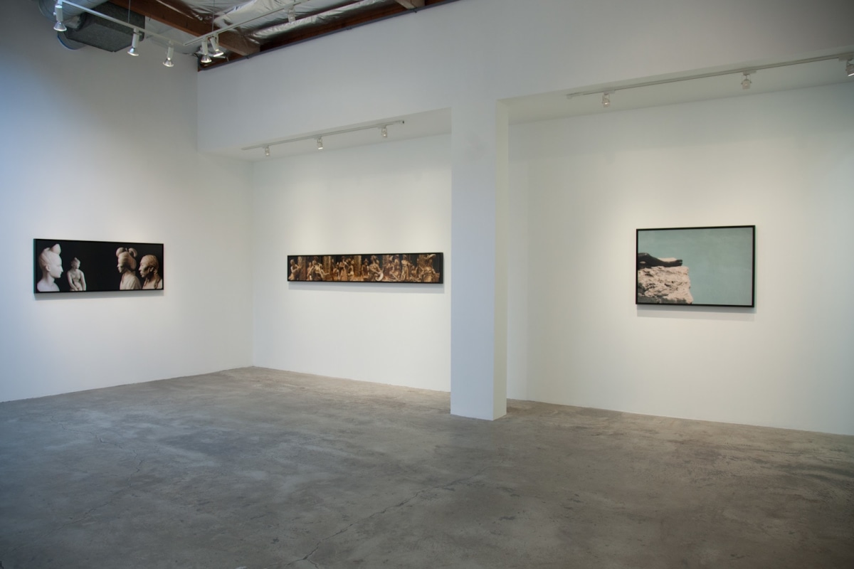 Installation View of Ken Gonzales-Day: Profiled | Hang Trees | Portraits