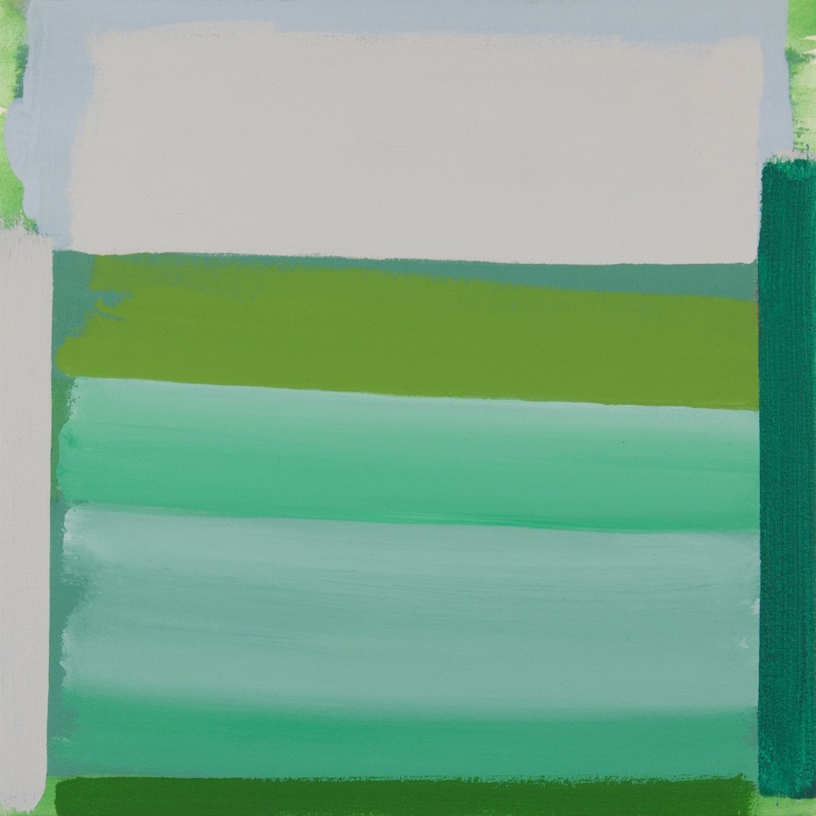 Michael Kindred Knight Crosscut, 2014 Acrylic on canvas 16 x 16 in.