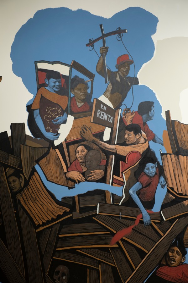 Installation view of Hugo Crosthwaite: Tijuacolor, Staniar Gallery, Washington &amp;amp; Lee University