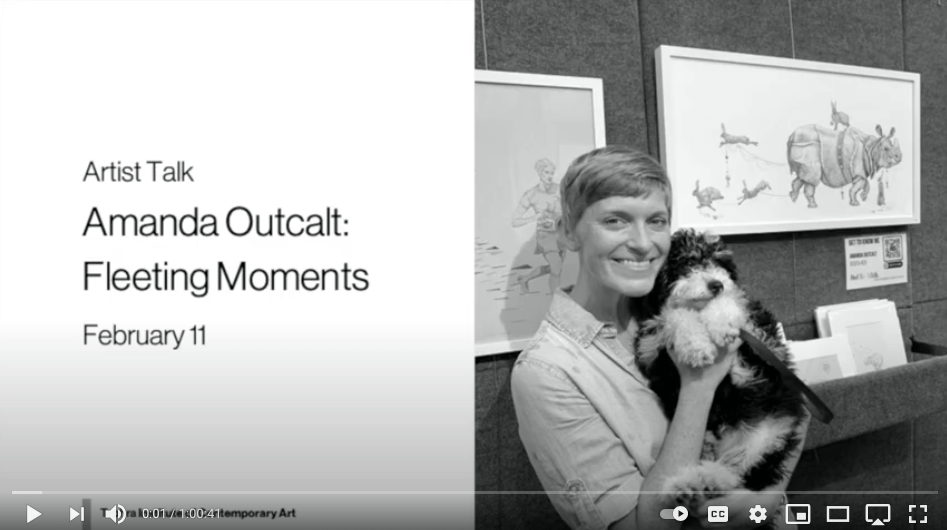 Video of Amanda Outcalt Artist Talk