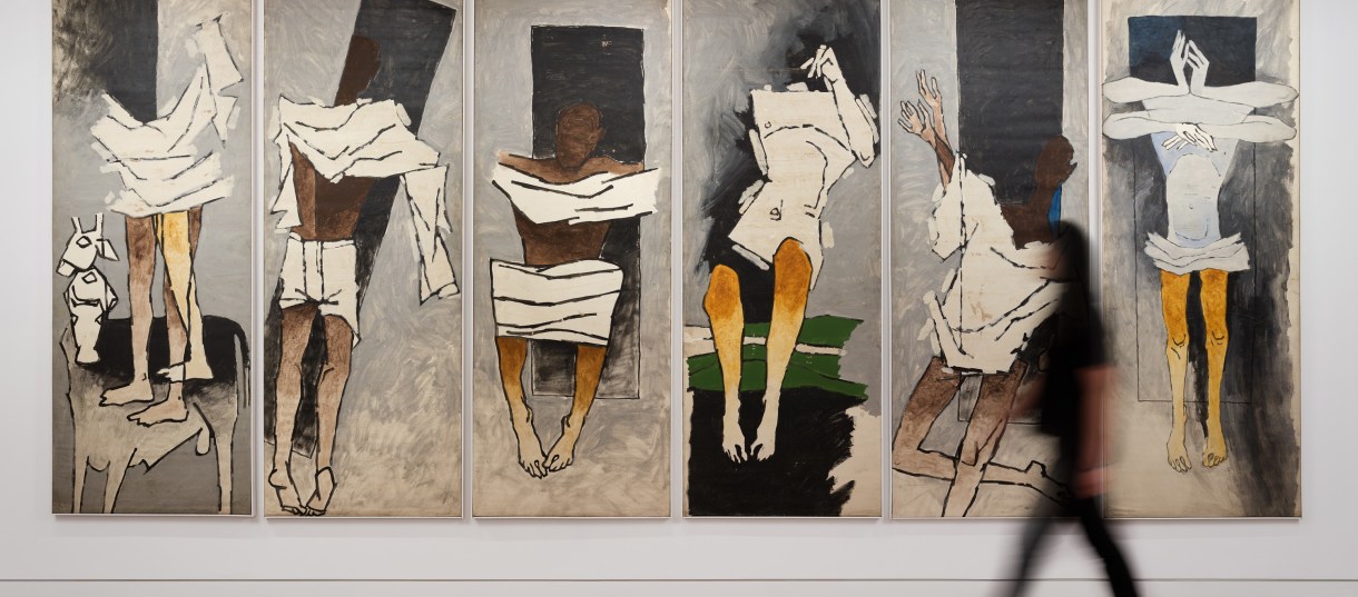 M.F. Husain &quot;Untitled (After 'Gandhi')&quot; Send-off Celebration