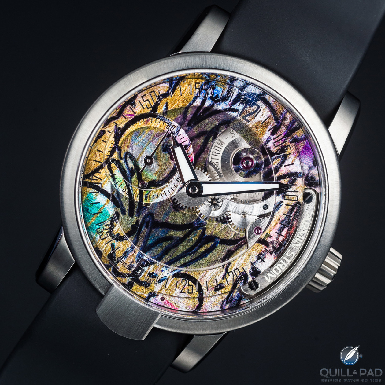 Armin Strom Manual Hunt Slonem Edition For Only Watch 2017: Artfully Neo-Expressionist And Definitely Unique