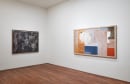 Installation view with Jean Dubuffet and Ben Nicholson
