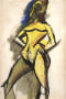 Les demoiselles d'Avignon: Nu jaune (&Eacute;tude) [Les demoiselles d'Avignon: Yellow Nude (Study)]