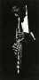 Ave Pildas, John Coltrane, 1962, vintage gelatin silver print, 12 1/2 x 6 1/4 inches