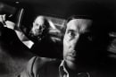 Ryan Weideman -  Self-Portrait with Passenger Allen Ginsberg, 1990  | Bruce Silverstein Gallery