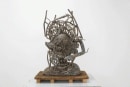 Zachary Armstrong  &quot;Bronze Crown for Keith&quot;, 2018  Bronze  32 x 18 inches