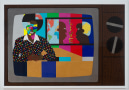 Derrick Adams &quot;That's News To Me&quot;, 2014 Mixed media collage on paper and mounted on archival museum board 48 x 72 inches