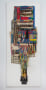 Noah Purifoy, &quot;For Lady Bird, SLR&quot;, 1989, mixed media assemblage, 72-1/4 x 28-1/4 x 6 inches (183.5 x 71.8 x 15.2 cm).