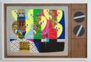 Derrick Adams &quot;King for a Day&quot;, 2014 Mixed media collage on paper and mounted on archival museum board 48 x 72 inches
