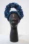 Simone Leigh &quot;Mandeville&quot;, 2015 Terra cotta, porcelain, cobalt and epoxy 21 x 9 x 10 inches