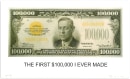John Baldessari, The First $100,000 I Ever Made, 2012