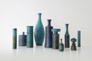 STIG LINDBERG (Swedish, 1916-1982), Collection of Studio Vases, Gustavsberg, Sweden, ca. 1960