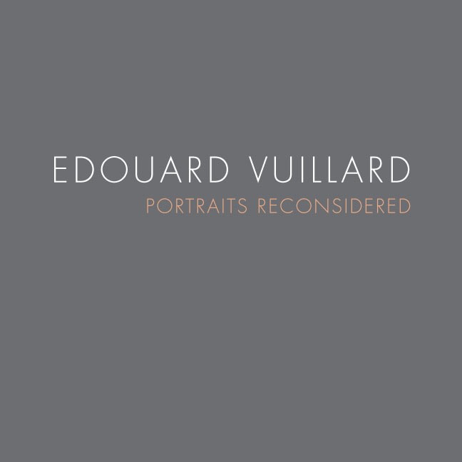 Edouard Vuillard: Portraits Reconsidered